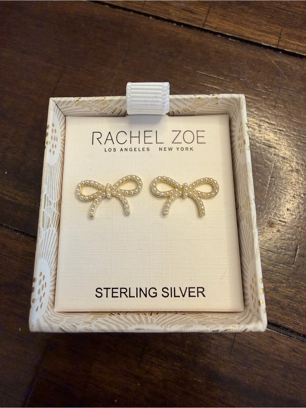 Rachel Zoe Bow Earrings